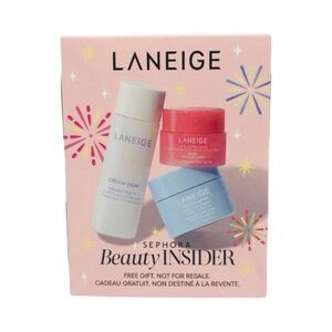 Sephora Beauty Insider LANEIGE 3-Piece Gift - Sleep Mask, Cream Skin, Water Bank
